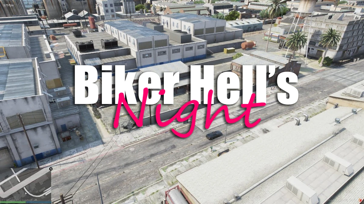 Biker Hell’s Night MLO – Fully Open Source FiveM Interior